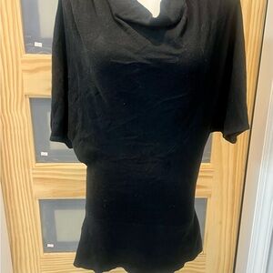 Kenneth Cole Black Knit Top Size M